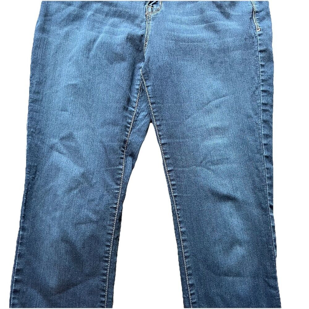 Wallflower Instasoft Ultra Fit Skinny Denim Dark Blue Jeans Women's 13 Long - Picture 3 of 10